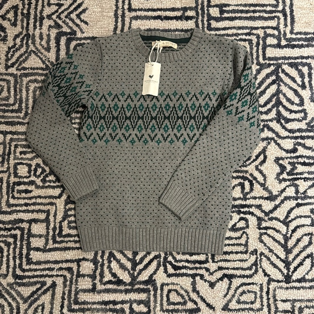Hope and Henry ski sweater